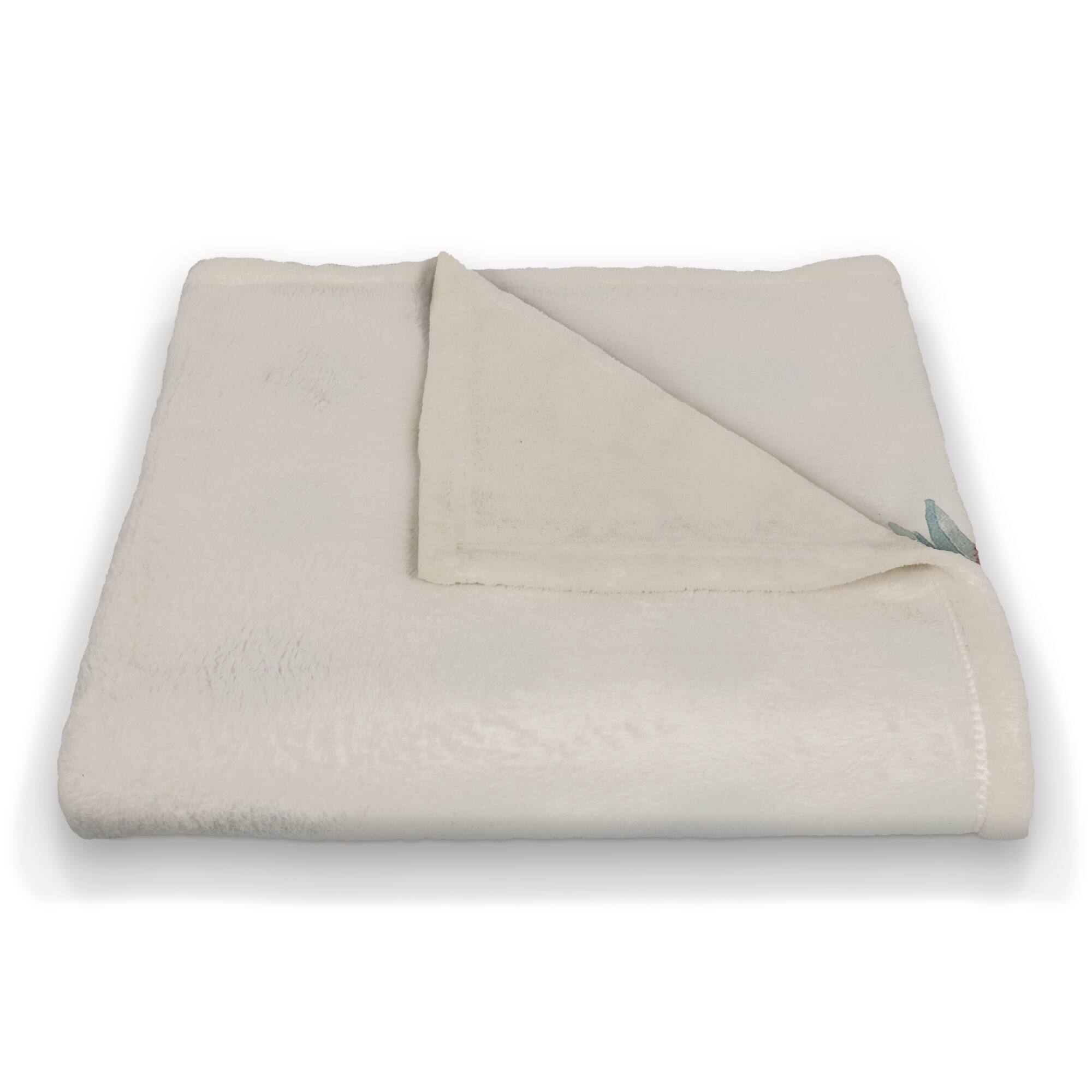 Be Jolly Flamingo 50x60 Coral Fleece Blanket